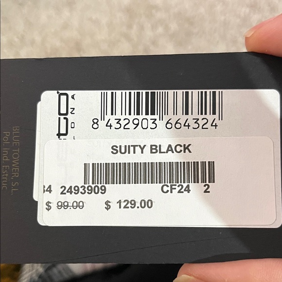 NWT Custo Barcelona Mini Dress Sparkle Ruffle Suity Black Size 2 Small Y2K - Picture 10 of 10